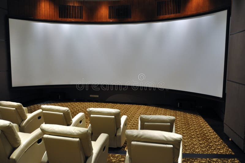 Hall de luxe de projection images stock Hall de luxe de projection images stock