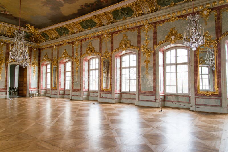 Hall in a palace royalty free stock photography