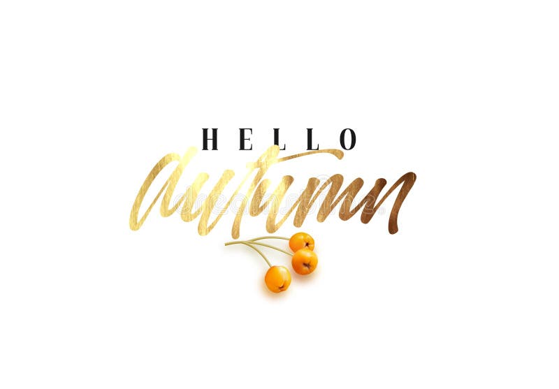 Hallen guldtext med handskriven kalligrafi. vektor illustrationer