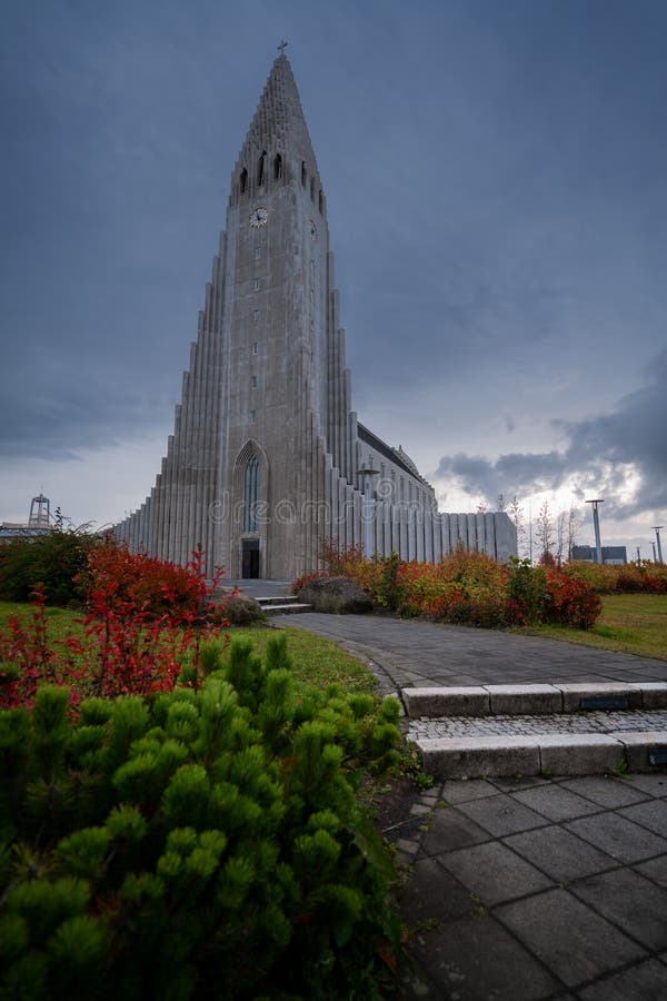 Hallgrimskirkja Church in Reykjavik, Iceland Editorial Photo - Image of ...