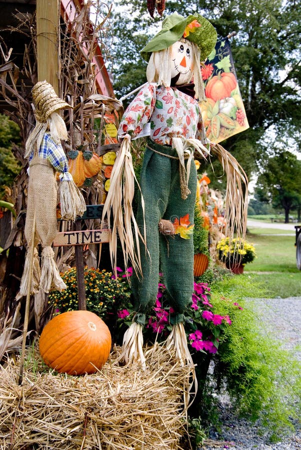 Fall Decorations stock photo. Image of barn, farm, vegetables - 1413656
