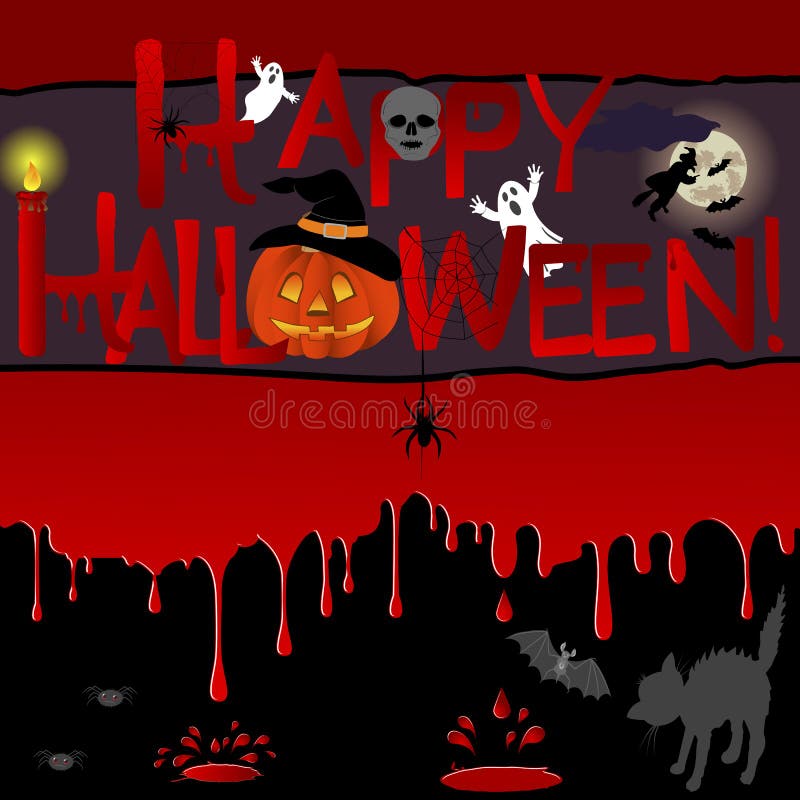 Halloween background.