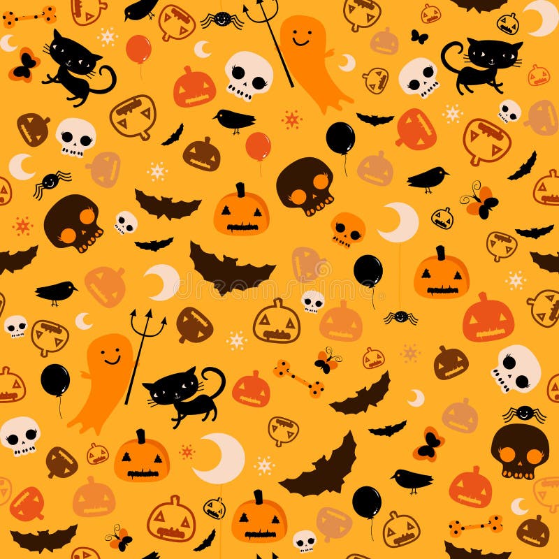 Halloween background stock vector. Illustration of creative - 45410875