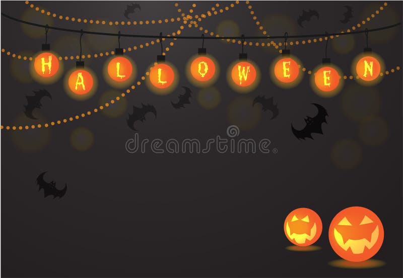 Halloween Balls Light royalty free illustration Halloween Balls Light royalty free illustration
