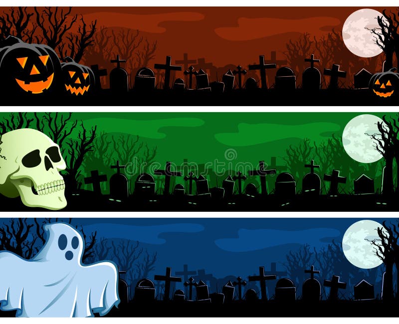 Halloween Banner Set