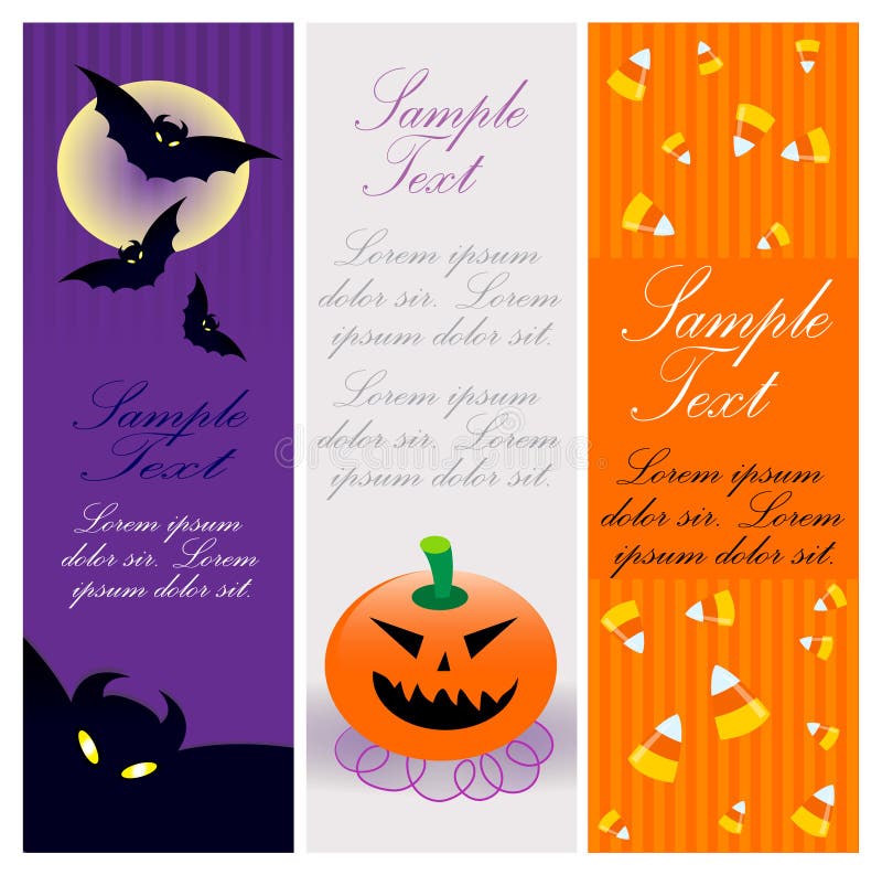 Halloween banners