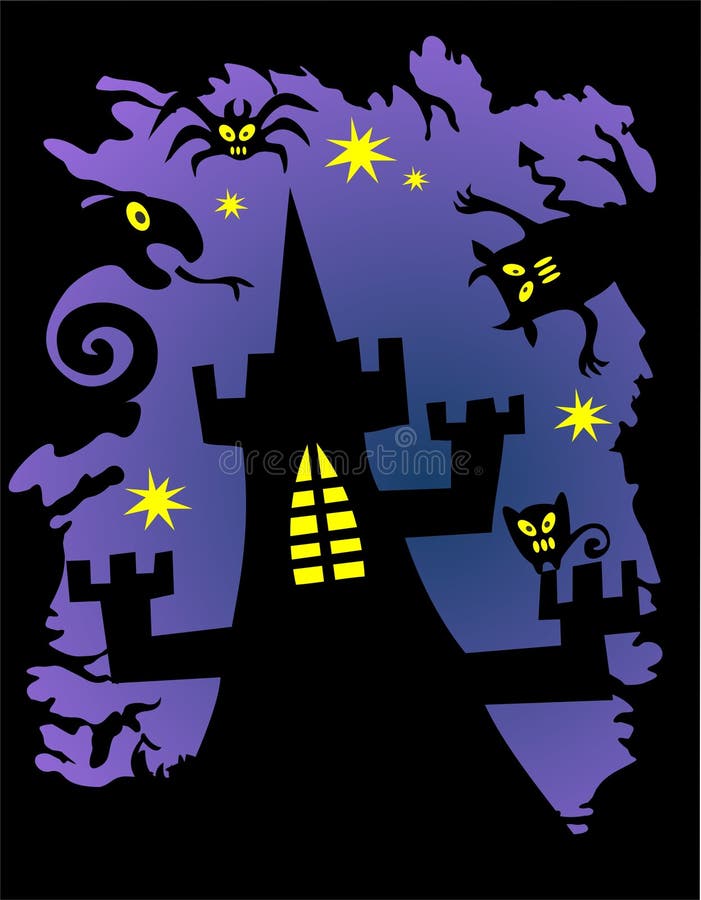 Halloween castle