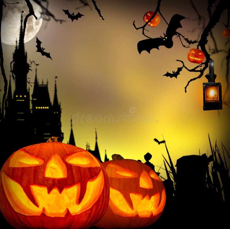 Halloween concept royalty free stock photos
