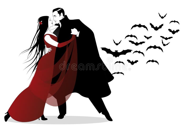 Vampire Couple Stock Illustrations – 361 Vampire Couple Stock  Illustrations, Vectors & Clipart - Dreamstime