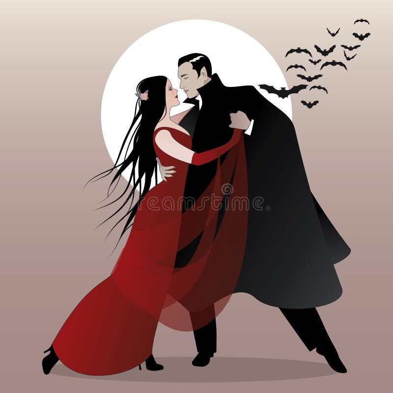 Vampire Couple Stock Illustrations – 361 Vampire Couple Stock  Illustrations, Vectors & Clipart - Dreamstime