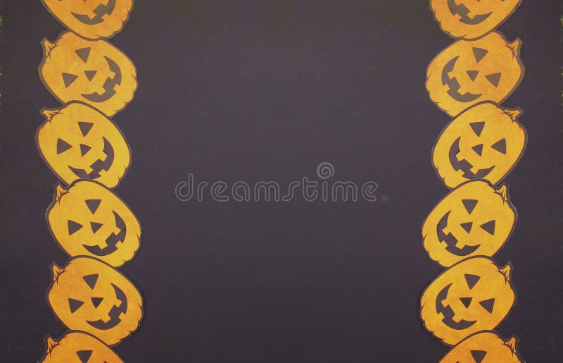 Printable Orange Paper Pumpkins