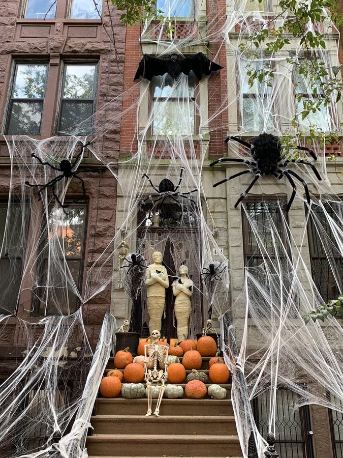  Halloween  Decorations  Manhattan NYC  USA Editorial 