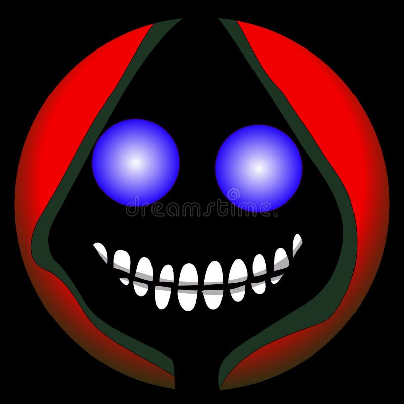Halloween emoji smiley face grim Reaper Vector Art graphic design file eps ai 2d death royalty free illustration Halloween emoji smiley face grim Reaper Vector Art graphic design file eps ai 2d death royalty free illustration