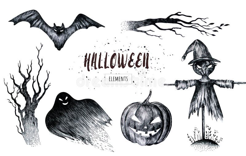 Halloween-Hand, welche die gesetzte Ikone der schwarzen weißen Grafik, gezeichnet hallo zeichnet lizenzfreie abbildung Halloween-Hand, welche die gesetzte Ikone der schwarzen weißen Grafik, gezeichnet hallo zeichnet lizenzfreie abbildung