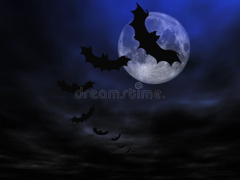 Halloween-Hintergrund lizenzfreie abbildung Halloween-Hintergrund lizenzfreie abbildung