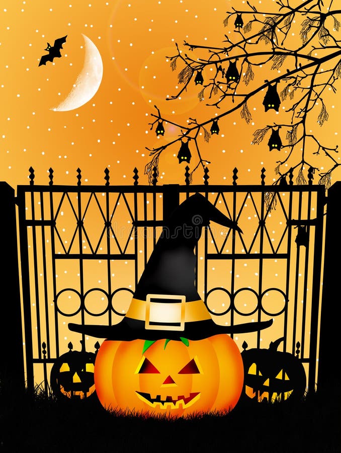 Halloween vector illustration Halloween vector illustration