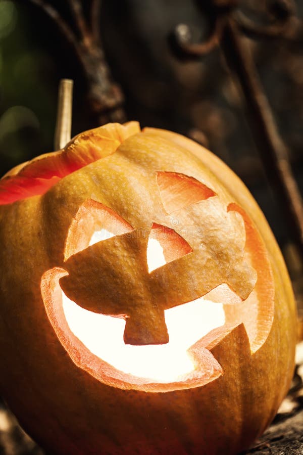 Halloween jackolantern stock photo. Image of object 34852448