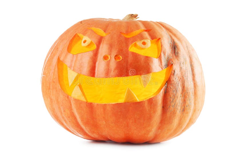 Halloween Jack O` Lantern Pumpkins Stock Image Image of holiday, fear