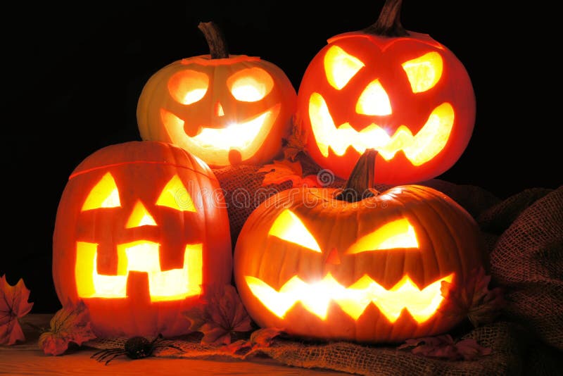 Halloween Jack o Lanterns stock images Halloween Jack o Lanterns stock images
