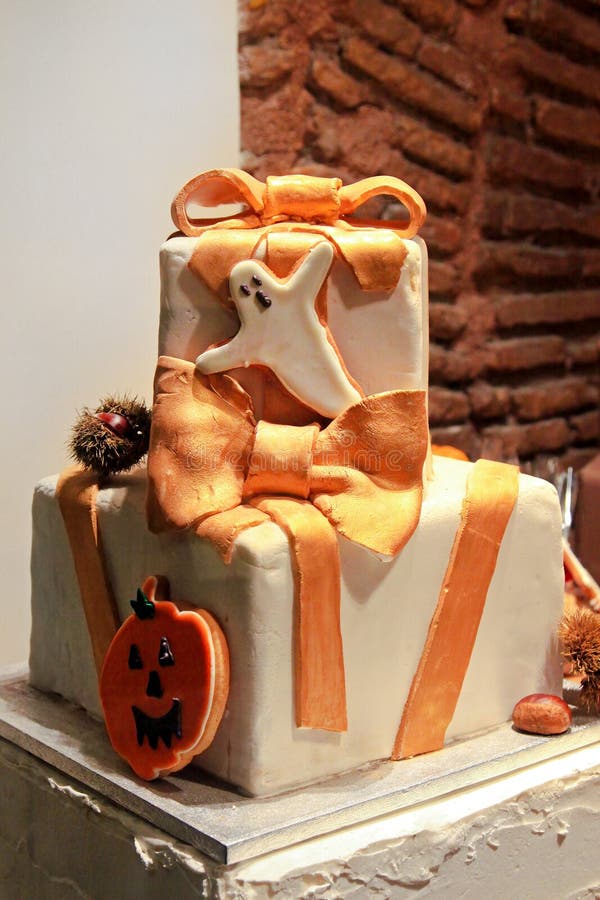 Halloween-Kuchen stockfotografie Halloween-Kuchen stockfotografie
