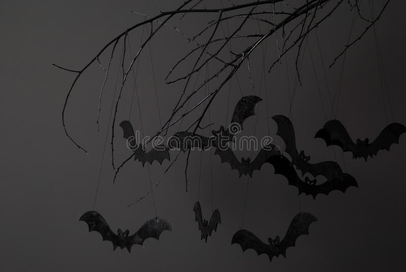 Halloween and a lot of bats