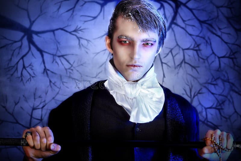 Halloween man stock photo. Image of lover, blood, black - 13025988