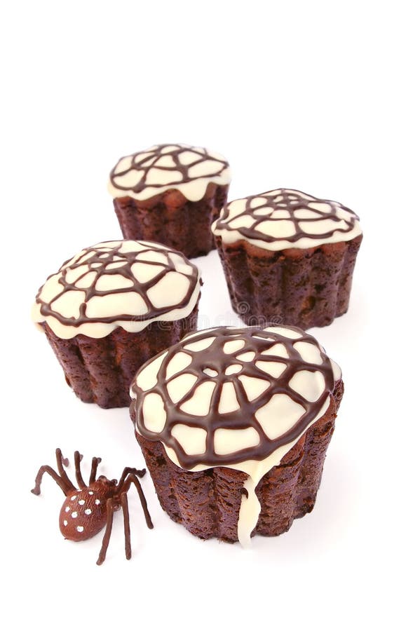 Halloween muffin arkivbilder Halloween muffin arkivbilder