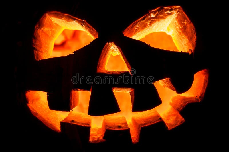 Halloween - old jack-o-lantern