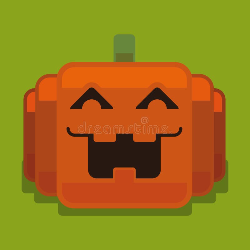 Pixel Art Pumpkin Icon. 32x32 Pixels Stock Vector - Illustration of coding,  fear: 180013954