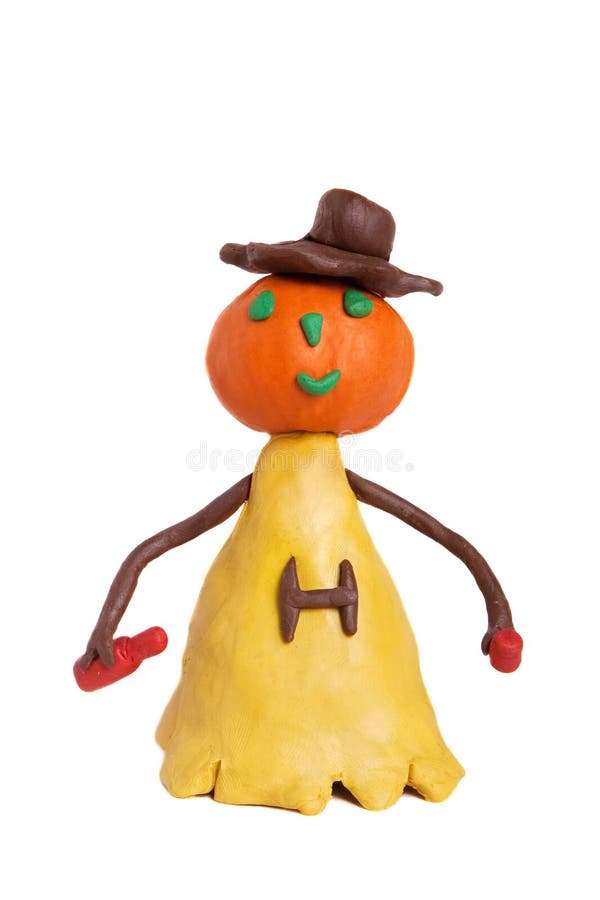 halloween plasticine royaltyfria foton halloween plasticine royaltyfria foton