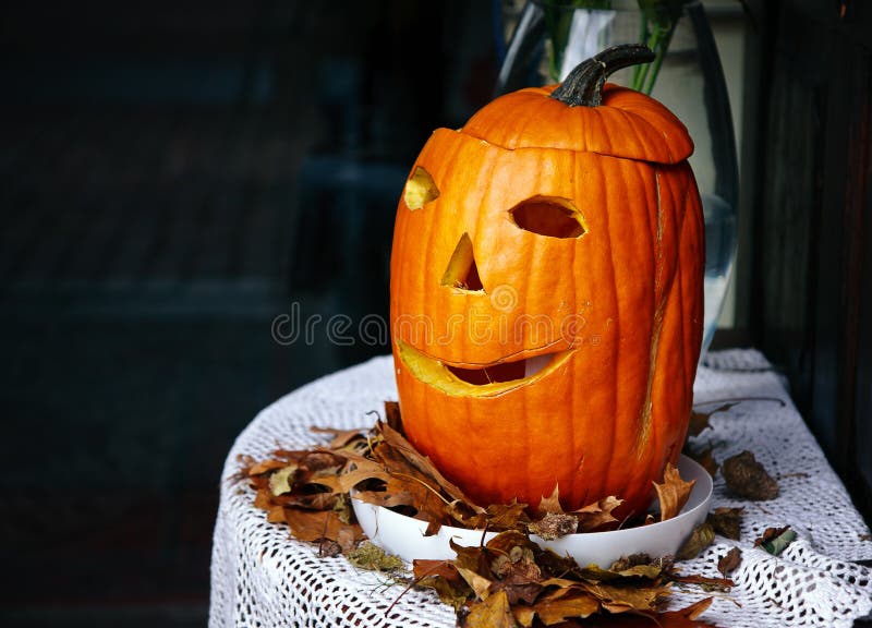 Halloween Evening stock photo. Image of october, halloween - 11193846
