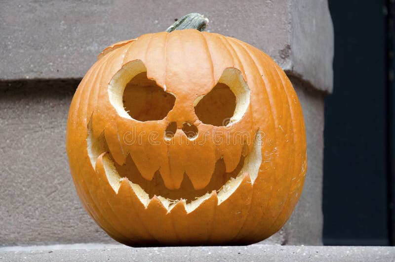 Halloween Pumpkin stock image. Image of smile, smiling - 61655153