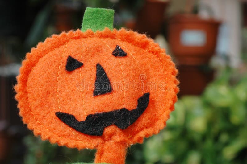 Halloween Pumpkin Jack O-lantern stock image