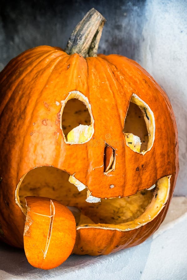 Halloween pumpkin stock image. Image of looking, parties - 50392003