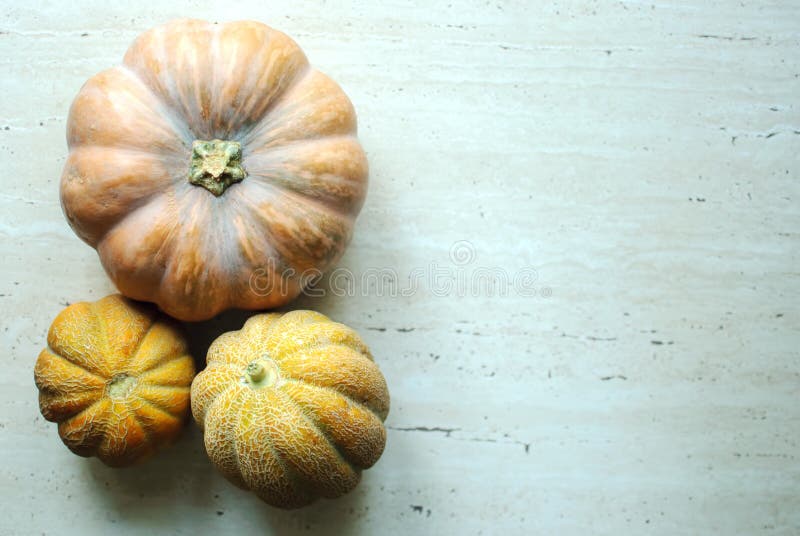 Halloween punpkin en meloenenachtergrond met exemplaarruimte selectieve nadruk en bokeh royalty-vrije stock foto's Halloween punpkin en meloenenachtergrond met exemplaarruimte selectieve nadruk en bokeh royalty-vrije stock foto's