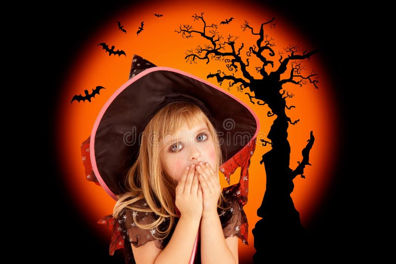 Be Afraid Be Very Afraid Halloween Orange Boys Girls Kids Childrens Hoodie