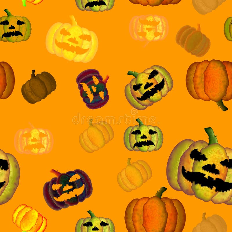 Halloween Seamless Tile