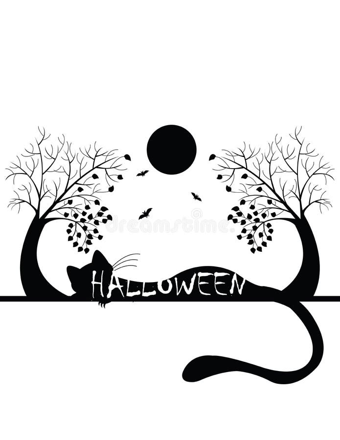 Halloween silhouette