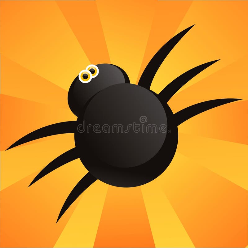 Halloween spider background