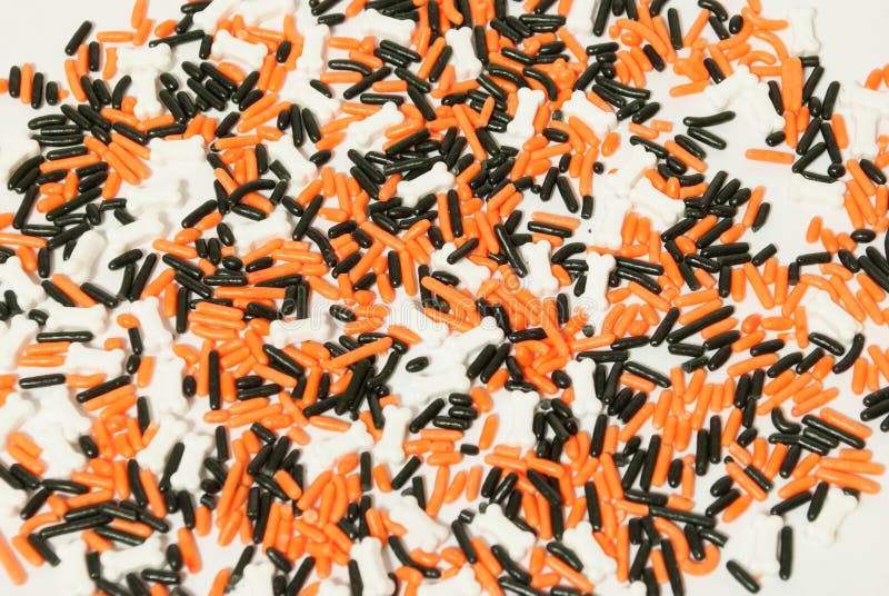 Halloween Sprinkle Confetti Stock Image Image of halloween, seasonal