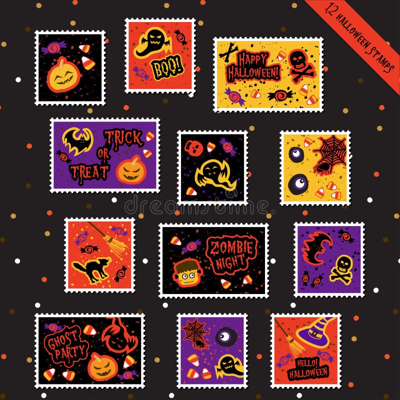 Halloween Scrapbook Washi Tape Ribbon2 Stock Vector - Illustration of idea,  colorful: 79199489