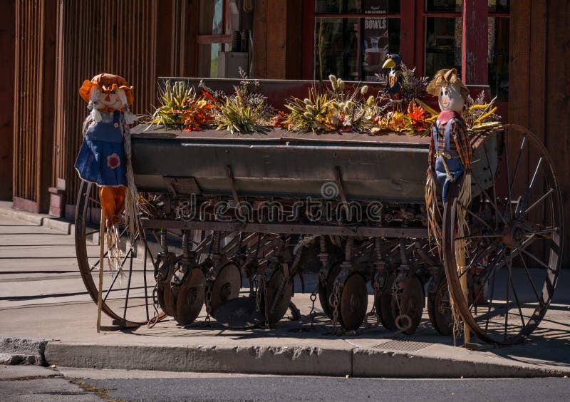Halloween Street Decorations Stock Image Image of halloween, edible