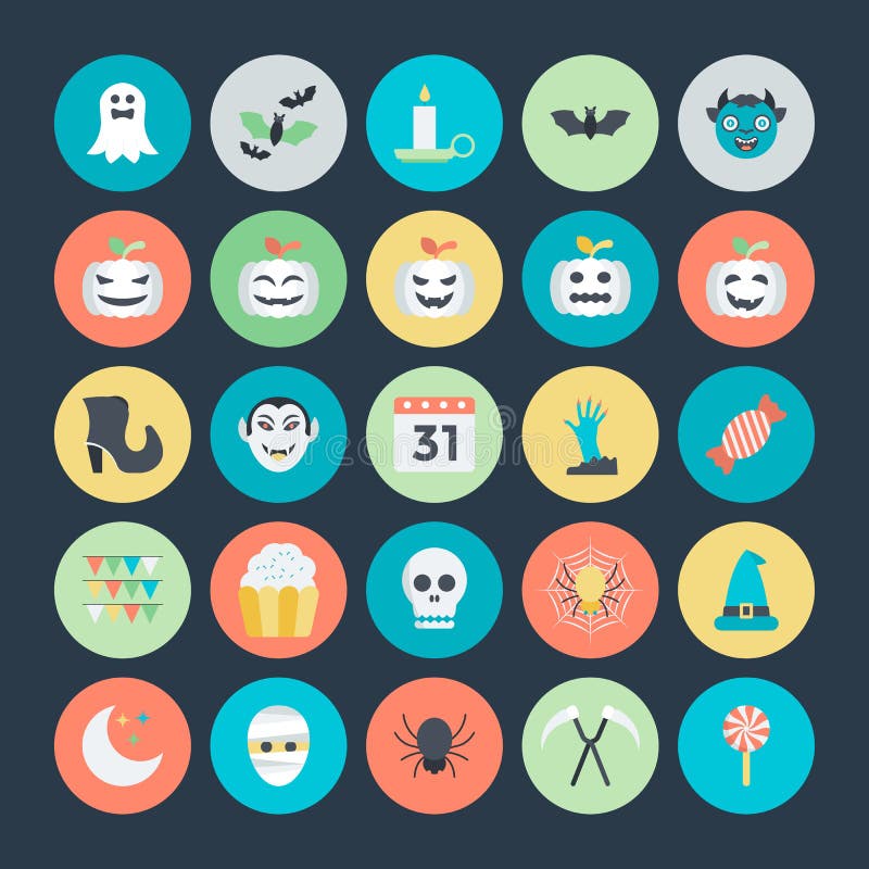 Halloween Vector Icons 3