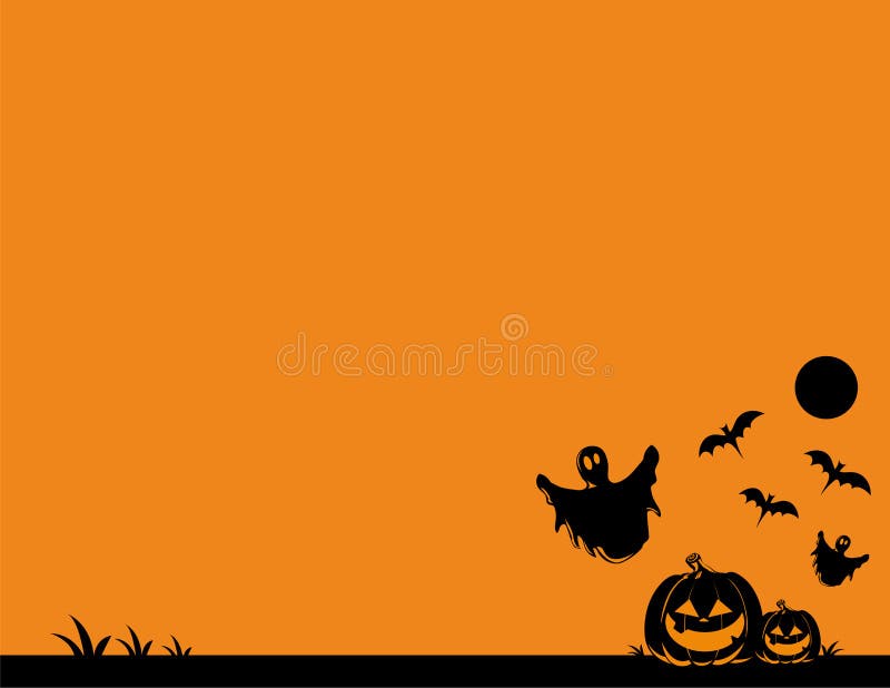 Spooky Halloween Orange Wallpaper  Cool Halloween Wallpapers