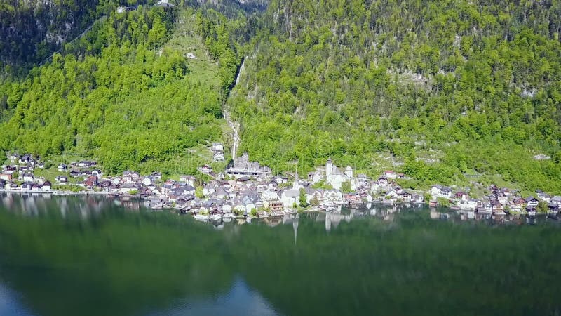 Hallstatt aerial view, Austria