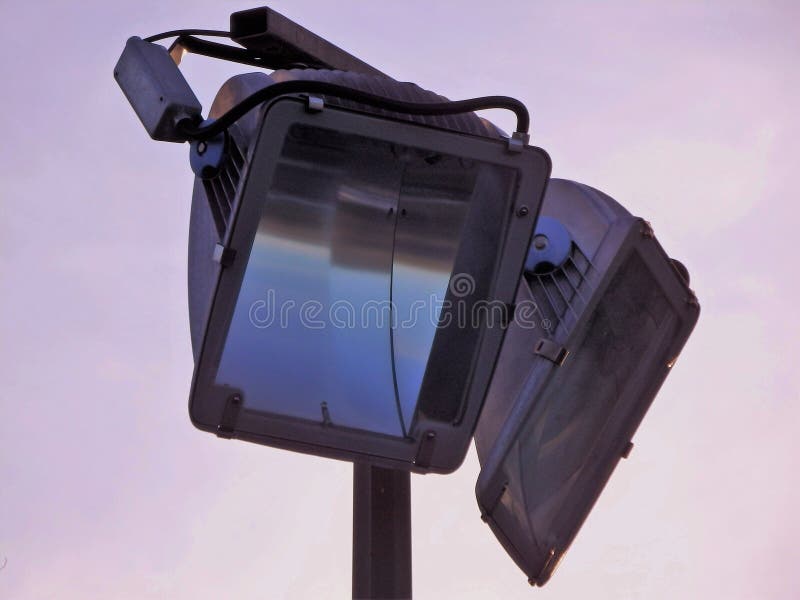 Halogen Street Light stock photo. Image of generation 92740216