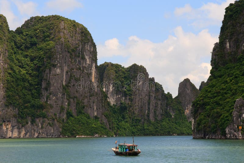 Halong Bay Cliffs