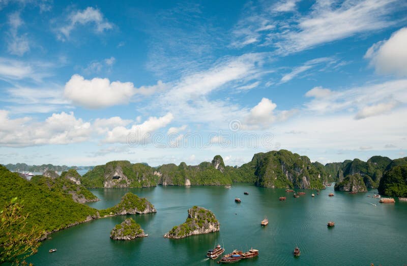 Halong Bay landscape, Vietnam