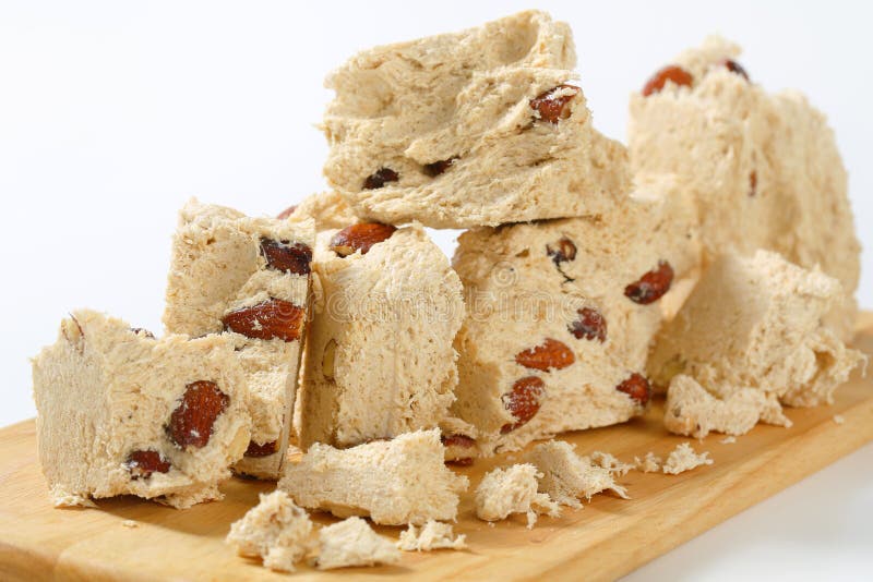 Halva with almonds stock photo. Image of closeup, halva 56897020