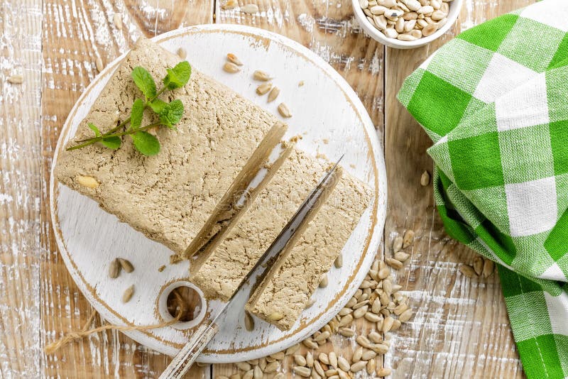 Halva stock image. Image of nutrition, confectionery 68131821